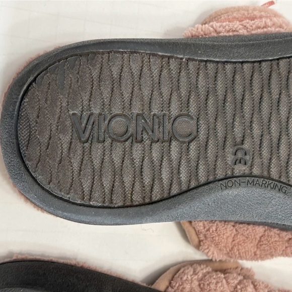 Vionic Adilyn 671 Womens Rose Quilted Orthotic Support Slippers Comfy Mules Sz 8 - Picture 13 of 13